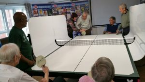 Table tennis for dementia